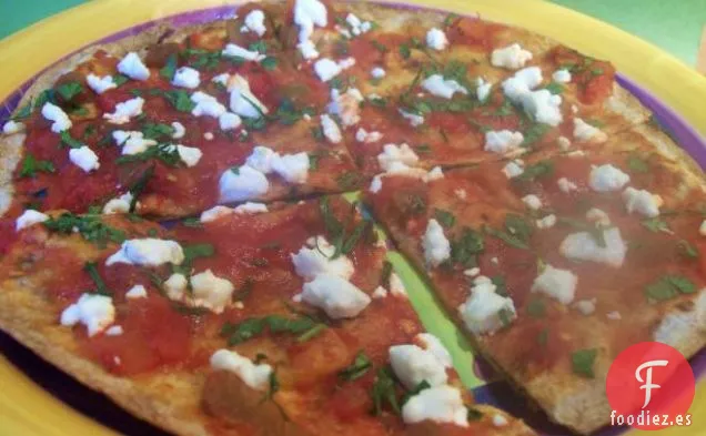 Tostadas con Queso de Cabra y Salsa