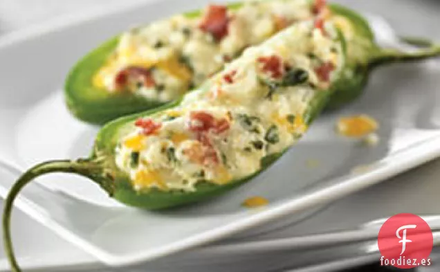 Queso y Tocino Jalapeño Rellenos