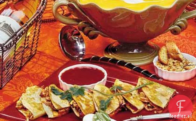 Quesadillas de Cerdo a la Parrilla