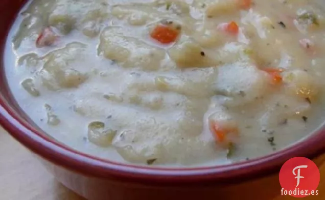 Sopa de Papas y Chile