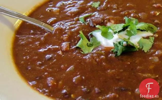 Sopa de Frijoles Negros
