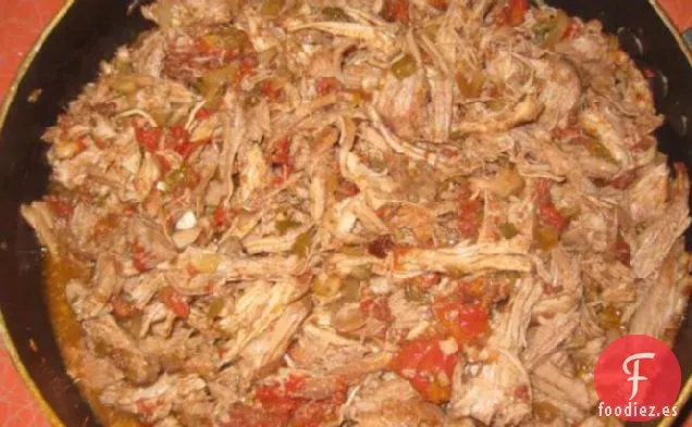 Carne de Cerdo Desmenuzada Mexicana Crockpot