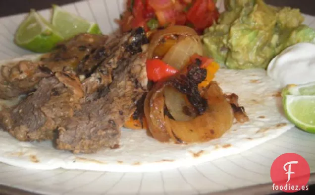 Fajitas de Filete de Ajo Asado