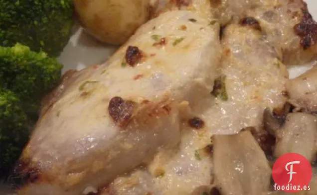 Chuletas de Cerdo Ahumadas a La Parrilla
