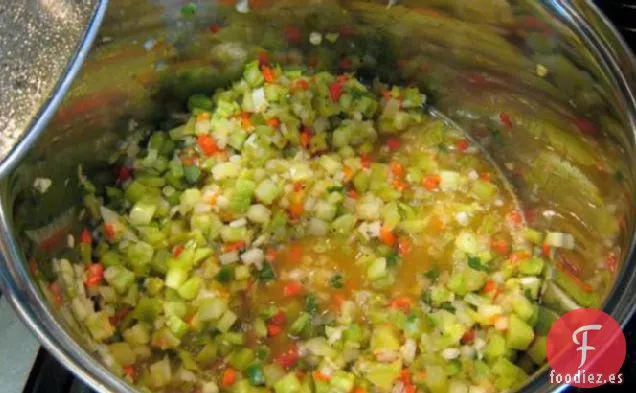 Salsa de Tomate Verde (Sin Madurar) para Enlatar