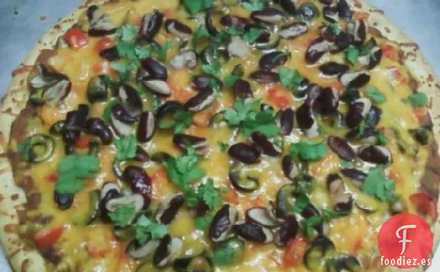 Pizza de Tacos Vegetariana