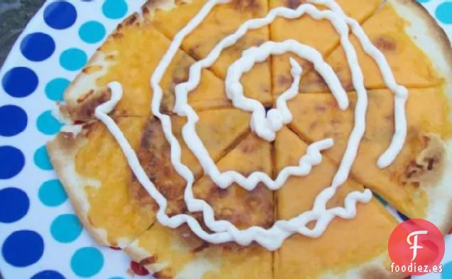 Quesadillas Crujientes de Cara Abierta