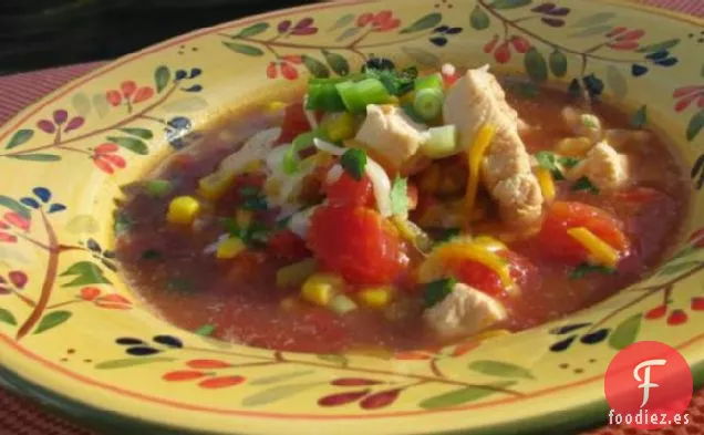 Sopa de Pollo Mexicana
