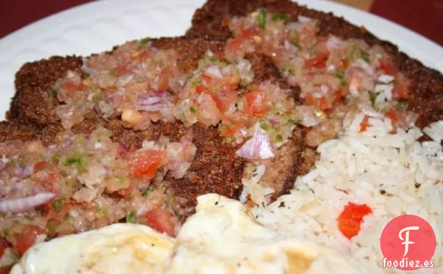 Silpancho (Comida Tradicional Boliviana)
