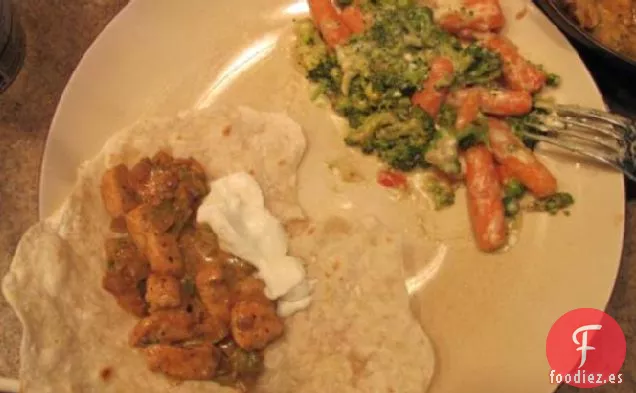 Envolturas de Pollo Chipotle