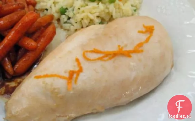 Pollo de Arce Naranja Feliz