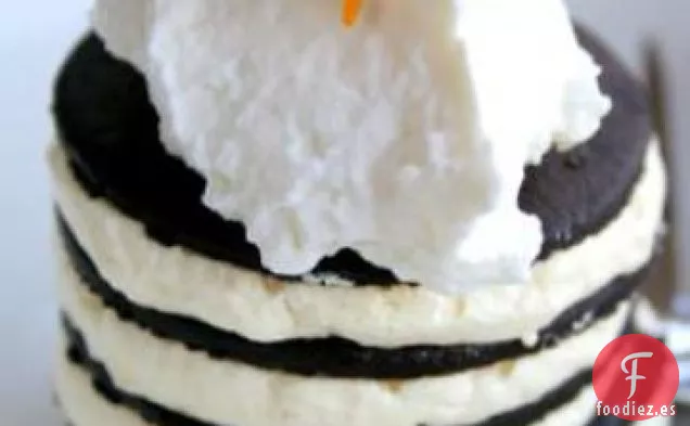 Pilas de Galletas de Chocolate y Naranja