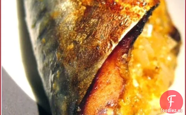 Caballa Entera Con Mantequilla De Naranja