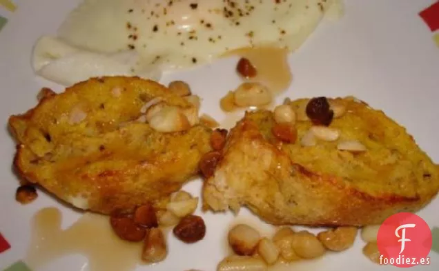 Tostada Francesa de Nueces de Macadamia