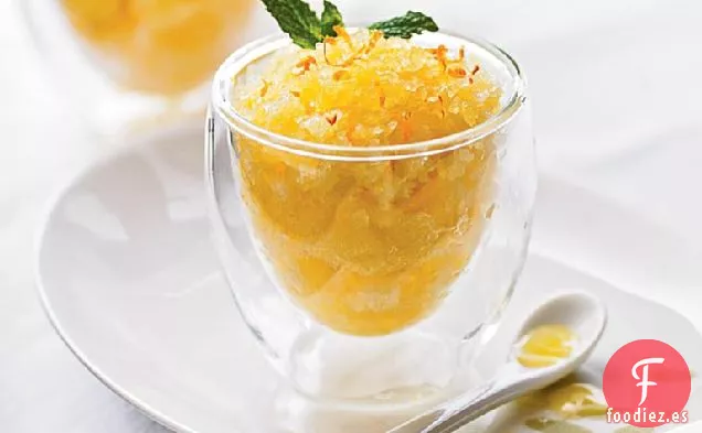 Sorbete de Naranja Fresco