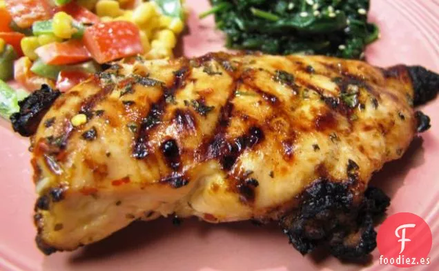 Pollo Marinado a La Parrilla