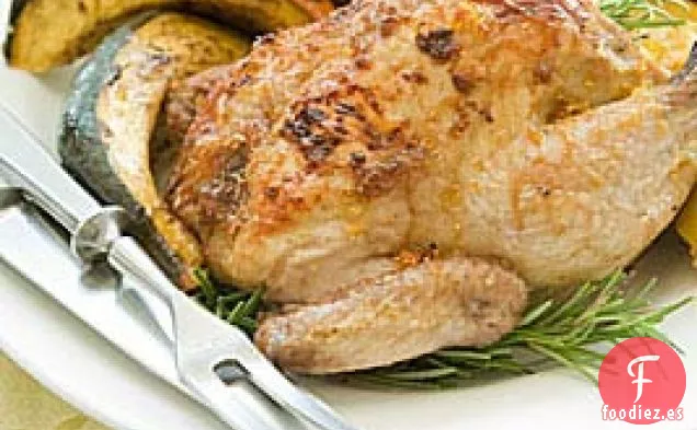Gallinas De Caza Con Calabaza De Bellota