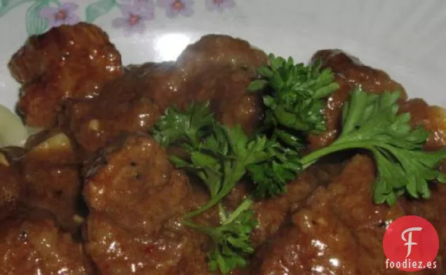 Estofado de Carne de Cangrejo