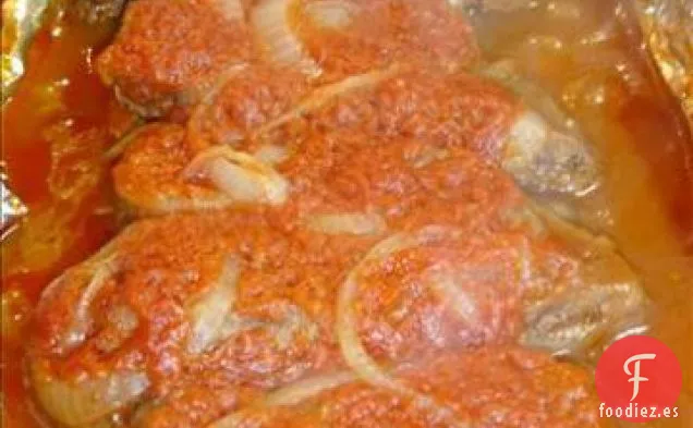 Filete Suizo en Papel de aluminio