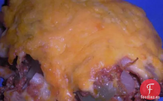 Carne de vacuno con Macarrones y queso de Wayne