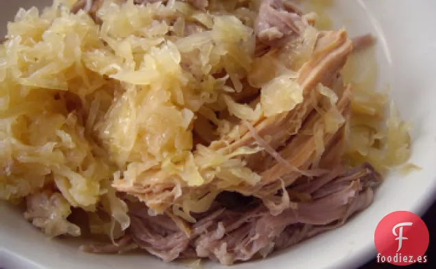 Salteado de Cerdo con Chucrut