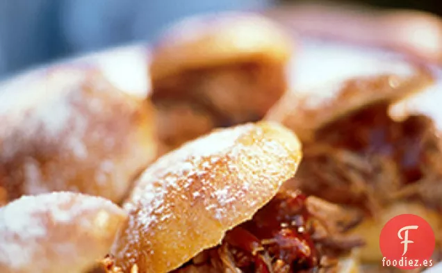 Sándwiches de Cerdo Ahumado