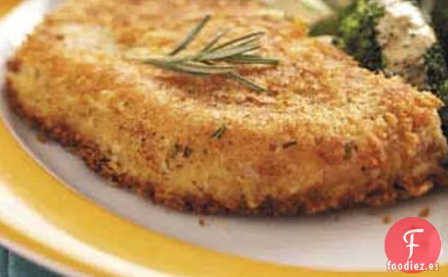 Receta de Chuletas de Cerdo con Parmesano