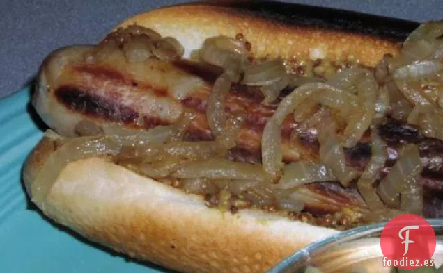 Bratwurst Gegrillte (Bratwurst a la parrilla)