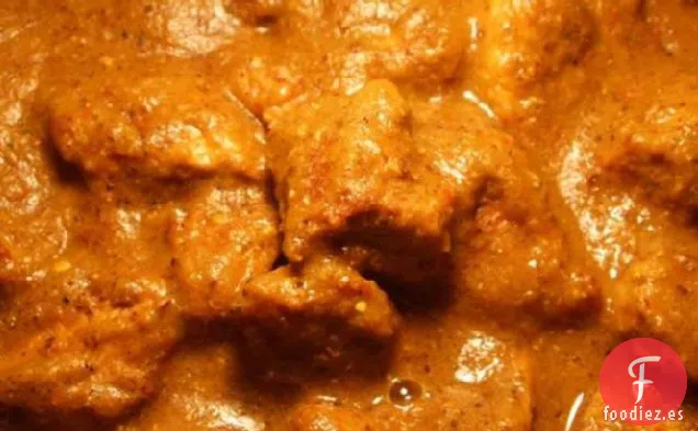 Vindaloo (Carne de Cerdo Picante y Agria al estilo Goan)