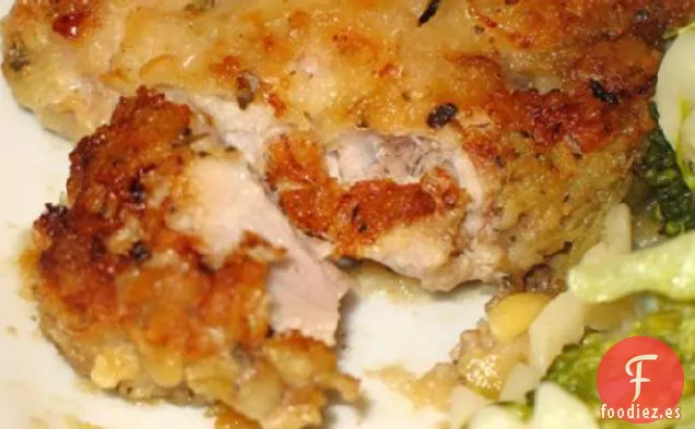 Deliciosas Chuletas de Cerdo Empanadas