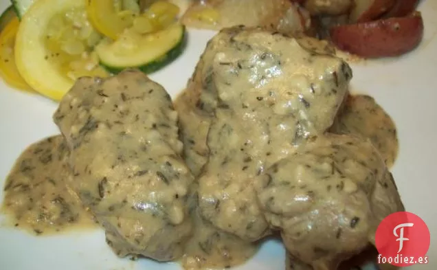 Costillas de Cerdo Picantes Con Ajo y Tomates