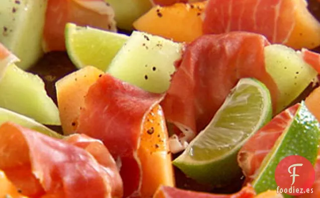 Jamón con Fruta Fresca