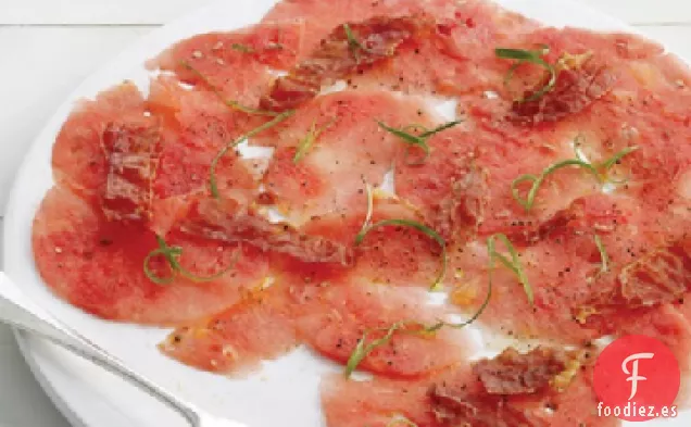 Carpaccio de Sandía