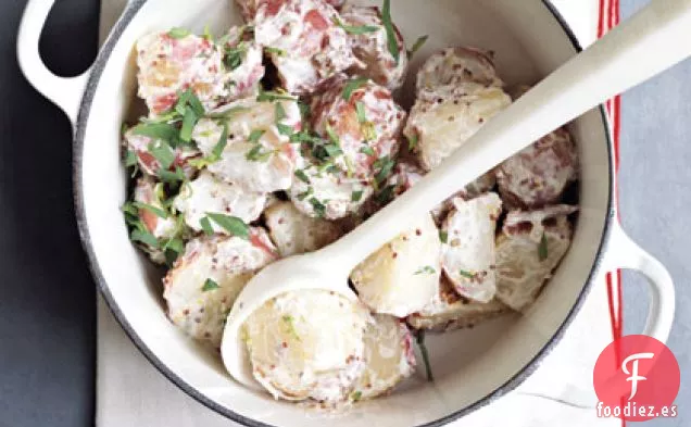 Chuletas de Cerdo con Ensalada de Patatas