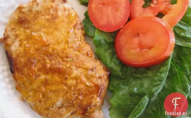 Chuletas De Cerdo Estofadas Con Salsa De Crema
