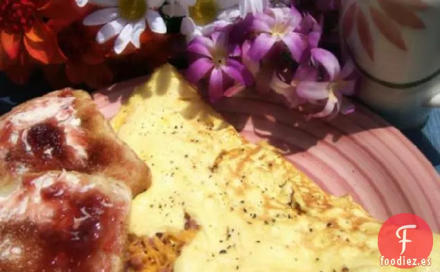 Tortilla Canadiense de Tocino y Queso
