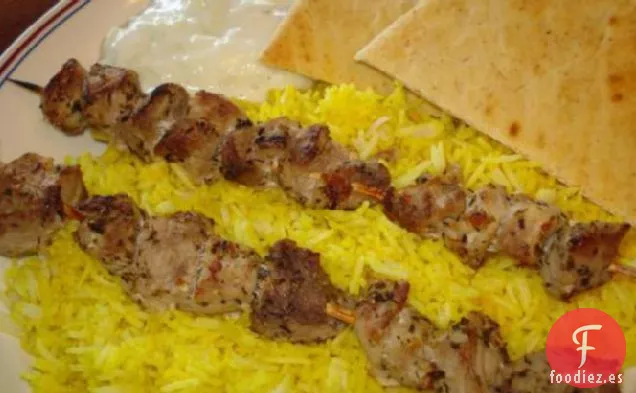 Souvlaki de Cerdo