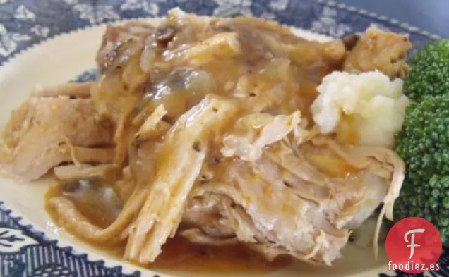 Asado de Lomo de Cerdo Fácil en Olla de Cocción Lenta