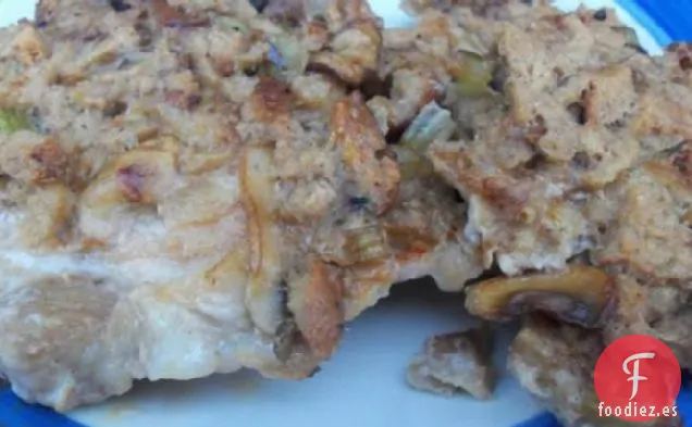 Chuletas de Cerdo y Aderezo