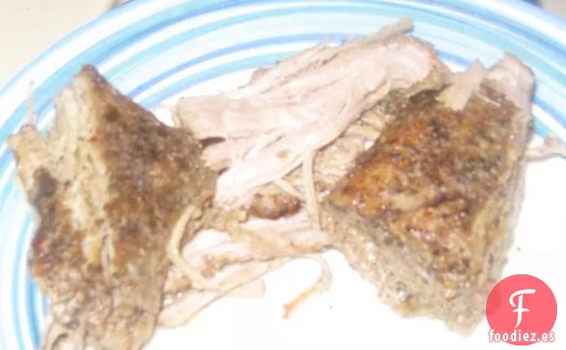 Chuletas De Cerdo Campestre Con Salsa De Champiñones