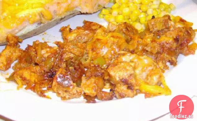 Cubos de Cerdo Mexicano