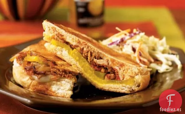 Sándwiches de Barbacoa de Cerdo Desmenuzado con Chipotle