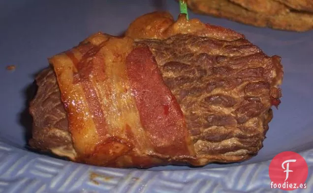 Rollups De Carne En Cubos a La Parrilla