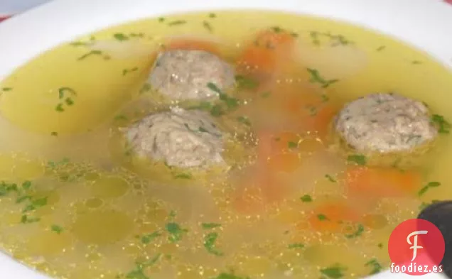Albóndigas de Hígado de Croacia del Norte para Sopa
