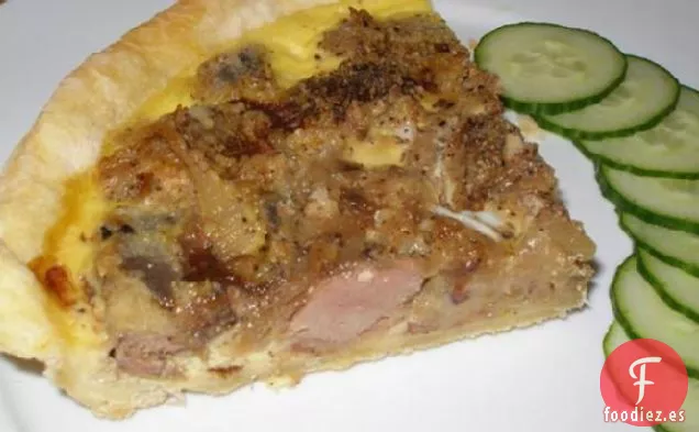 Tarta de Hígado y Cebolla