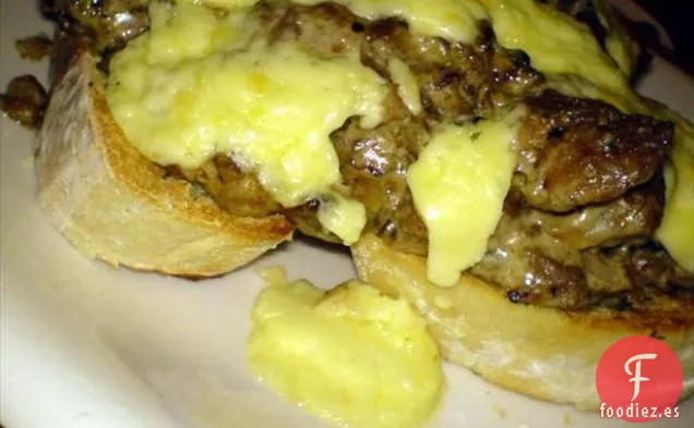 Paté de hígado de pollo y Brandy fácil