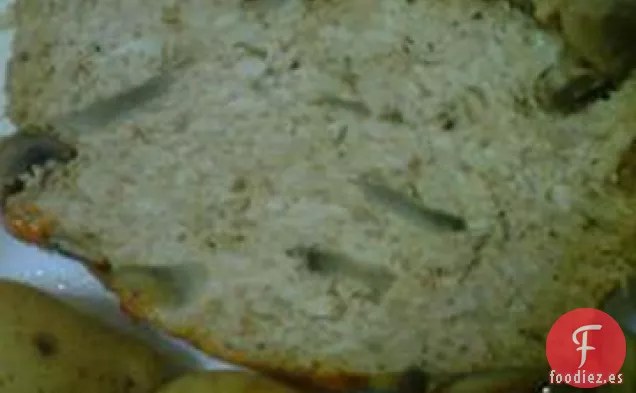 Pastel de Carne con Champiñones y Pollo