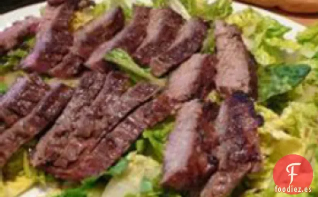 Bistec de Flanco de Cerveza Balsámica