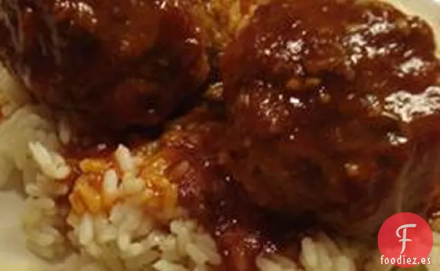 Albóndigas Agridulces en Salsa