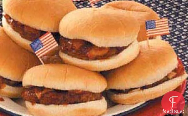 Hamburguesas a la Parrilla